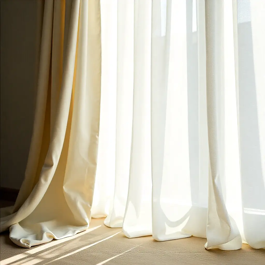 Elegant Linned Gardin